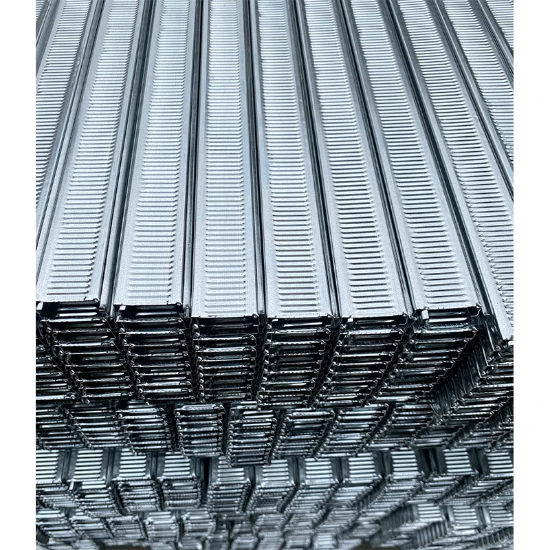 Gypsum ceiling small steel frame 30*9 34*11mm furring channel metal furring ceiling batten