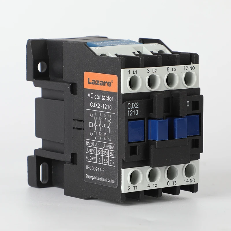 CJX2-1210 contactor AC coil contactor 12A electrical contactor