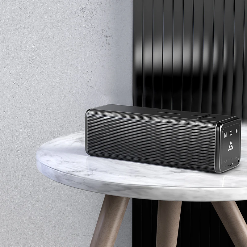 
Wireless Woofer Music Player Mini Speaker with Microphone Outdoor Speaker Portable 