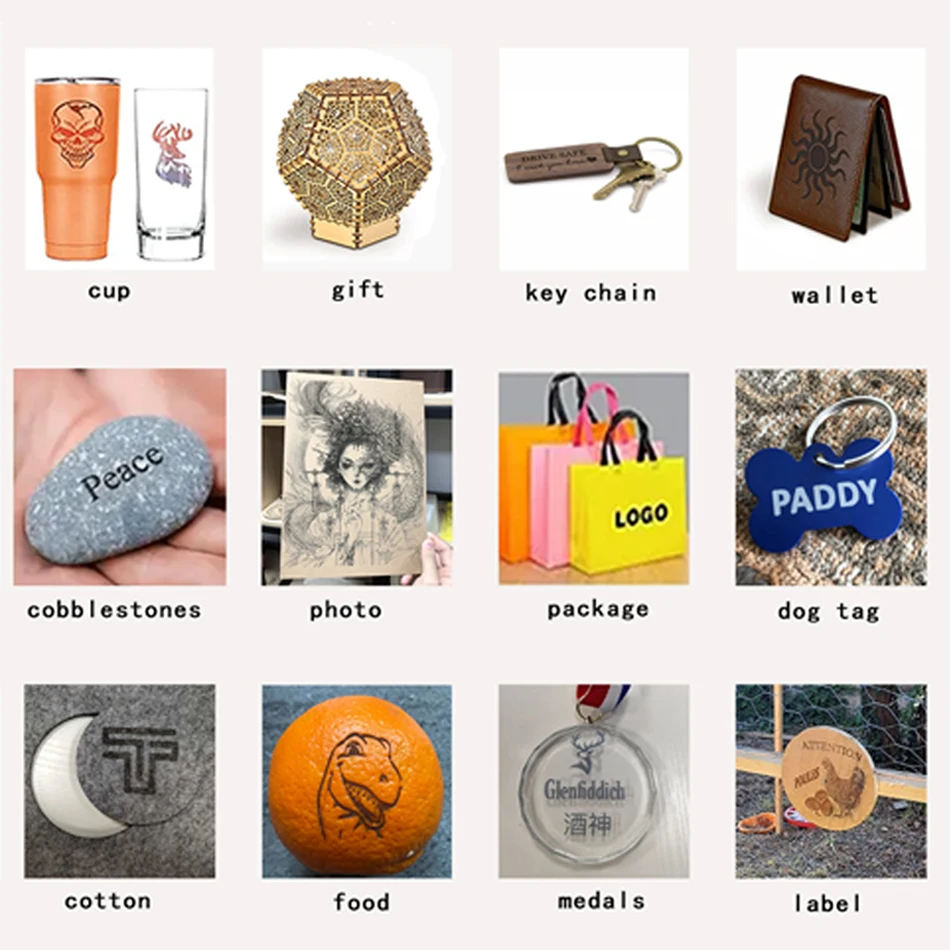 Twotrees TTS 40w Latest Laser cutting Engraving For Mini Desktop Control Fiber Laser Marking Machine For Wood Leather