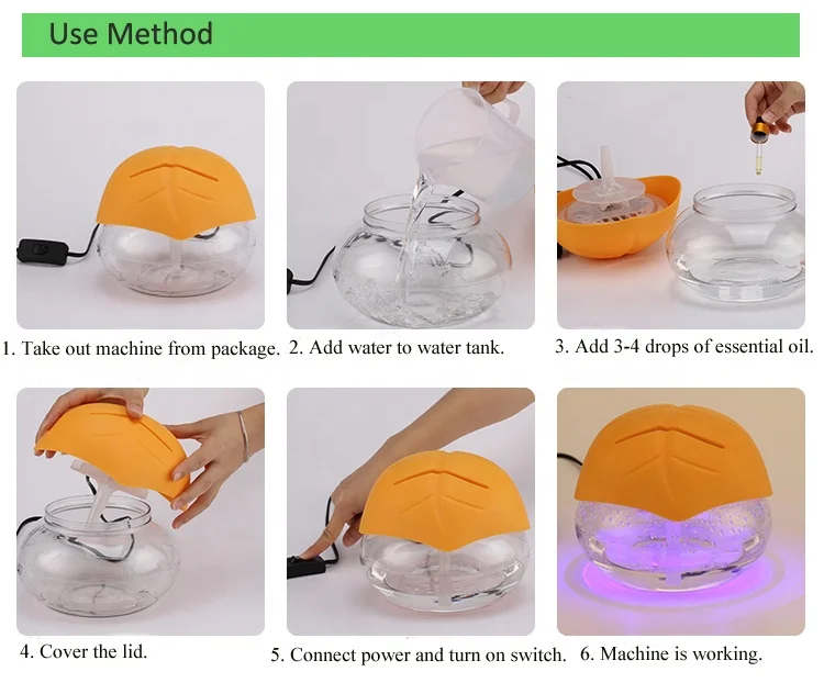 China Supplier Air Purifiers With Colorful Light Auto Aromatic Air Freshener Electric Humidifiers Air Purifier Smart