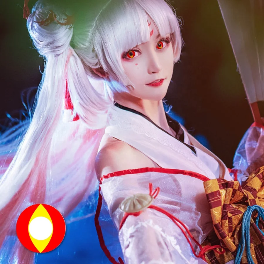 
Beauty Coner 2pcs/pair Cosplay Cat Eye Sharingan Colored Contact Lenses Crazy Halloween Cosplay Color Contact Lens for eyes 