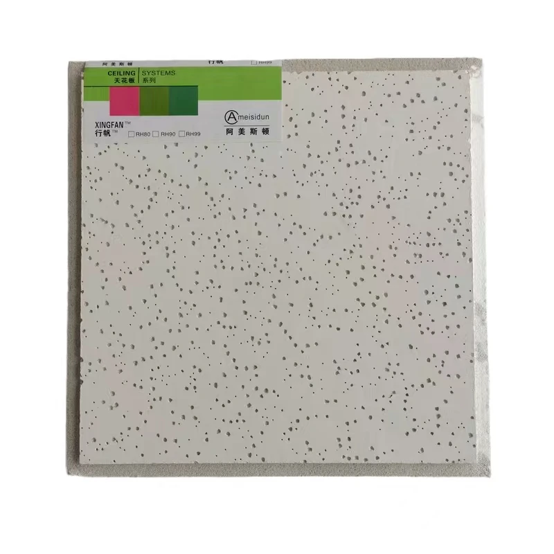 Acoustic material ceiling Mineral Fiber Board False Ceiling Different Types Of Ceiling Acoustic Suspended Gypsum Board