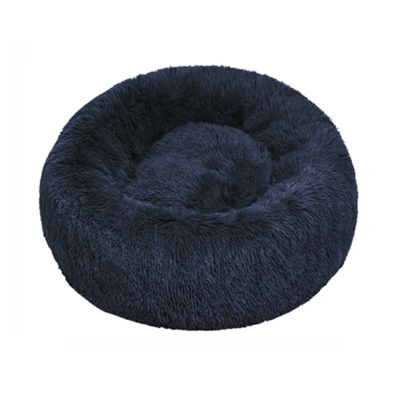  Guavatech Popular Faux Fur Fluffy Dog Bed Amazon Supplier Round