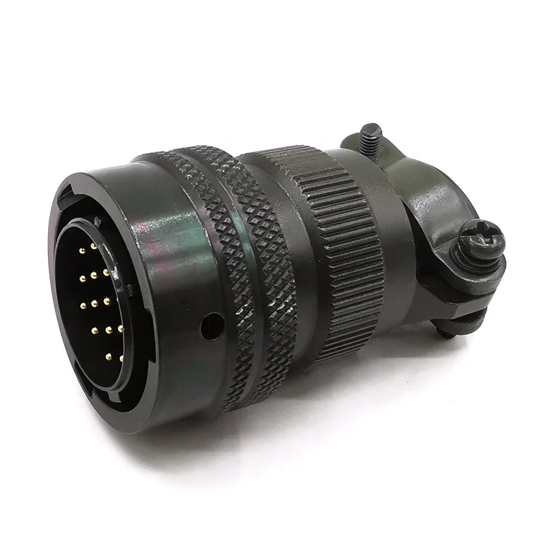 Amphenol, PT 19 Way Cable Mount MIL Spec Circular Connector Plug, Socket Contacts,Shell Size 14, Bayonet, MIL-DTL-26482