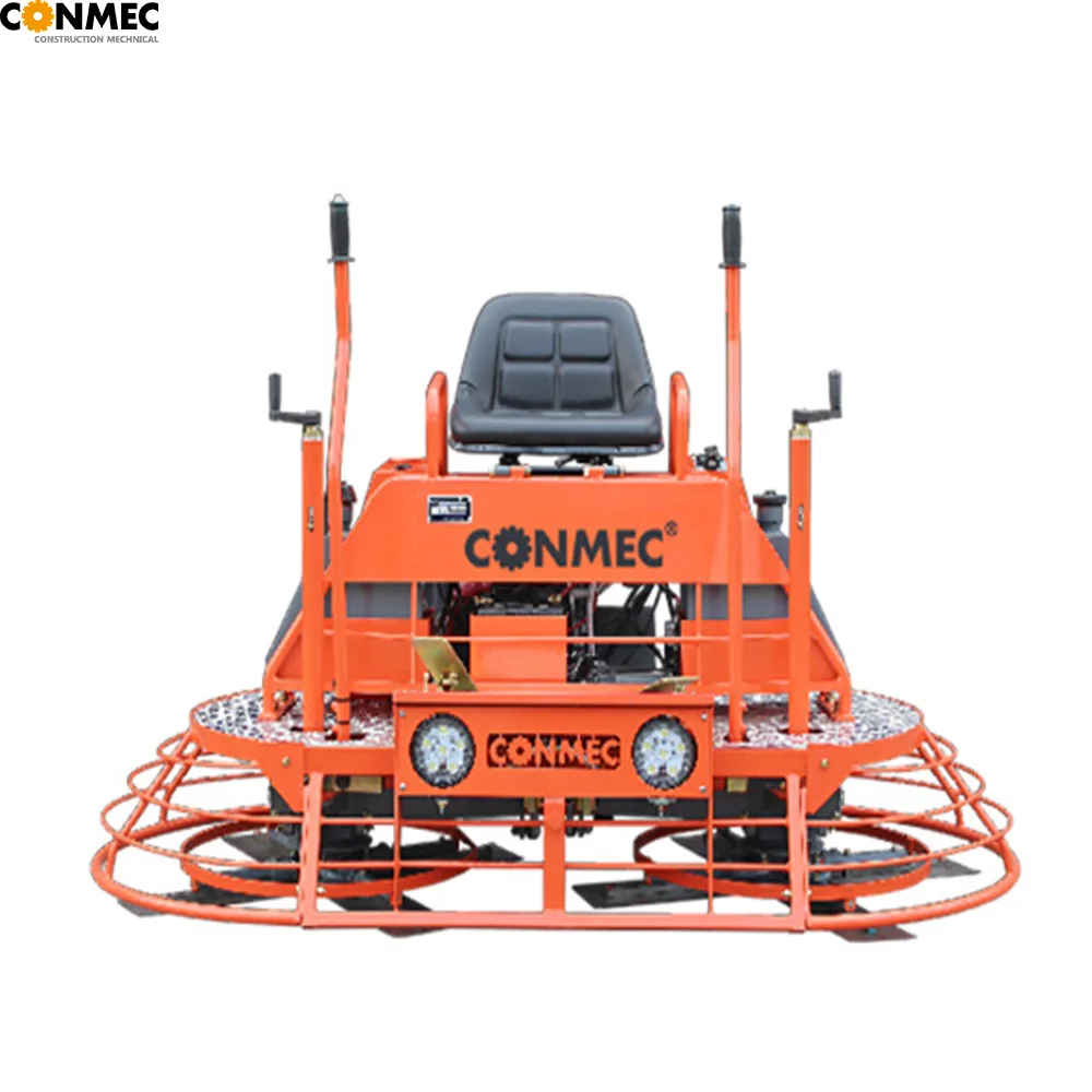 Construction concrete tool gasoline engine economical ride on Power Trowel finishing machine for sale