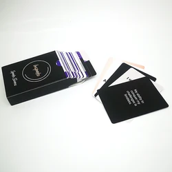 Custom Adult Question Card Game Playing Party Game Cards Printing Services