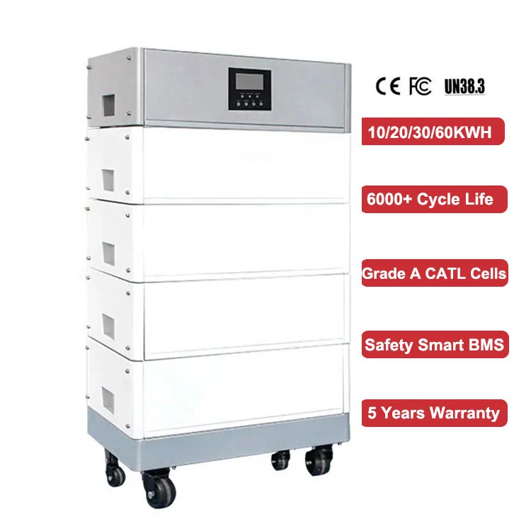 Modular 51.2V 10KWH 15KWH 206AH 280AH LiFePO4 Solar Generator Wall-Mounted Home Energy Storage System Off-Grid 20KWH Output