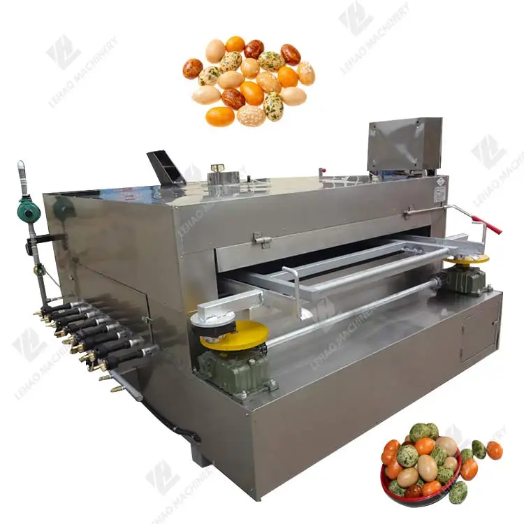 Multifunctional swing roasting equipment nut snacks roaster coated peanut almond hazelnut roasting machine