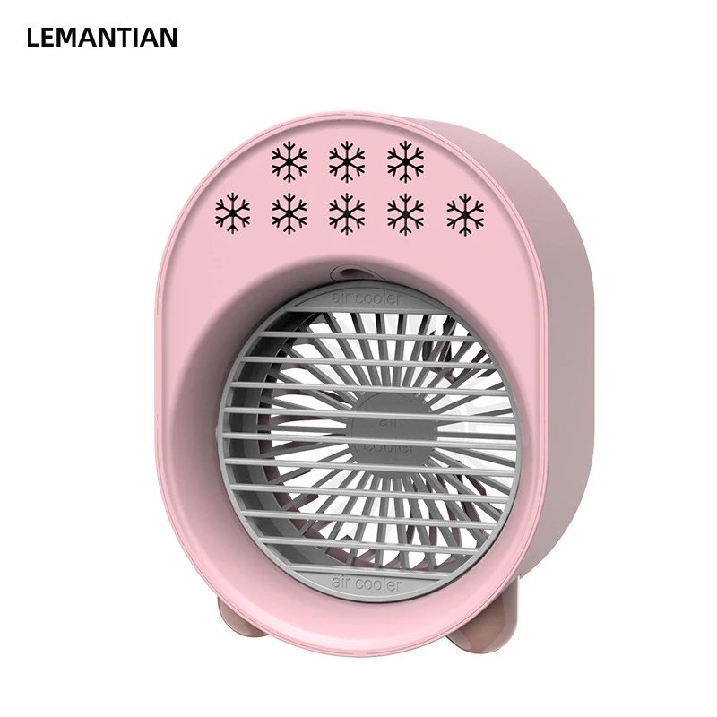 New USB rechargeable mini desk humidification spray  cooler fan Air Cooling Fan Water Portable