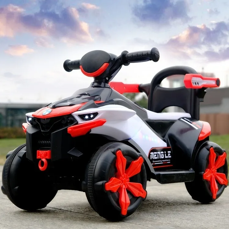 Cheap Price Kids To Drive  Electric car  with push bar baby electric toy car excavator