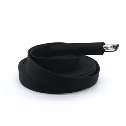 Stock 2cm 2.5cm 3.2cm 3.8cm 5cm Black Hollow Tubular PP Webbing Tape