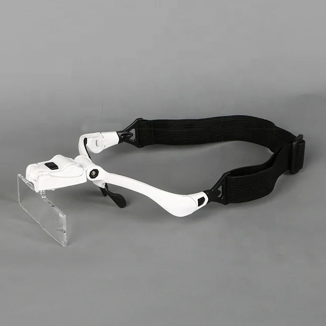 1X 1.5X 2X 2.5X 3.5X Replaceable Lenses Headband Magnifying glass