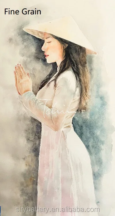 
100% Cotton Watercolor Paper book pad 300g with 20 Sheets for adult and child drawing 