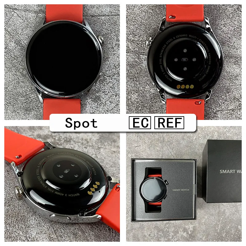 North edge Q3 heart rate sleep blood oxygen monitoring, blood pressure measurement information push call Watch