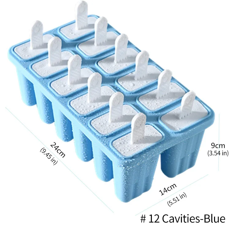 Popsicle Molds Silicone Ice Pop Models Popsicle Models Reusable Easy Release Ice Pop Maker