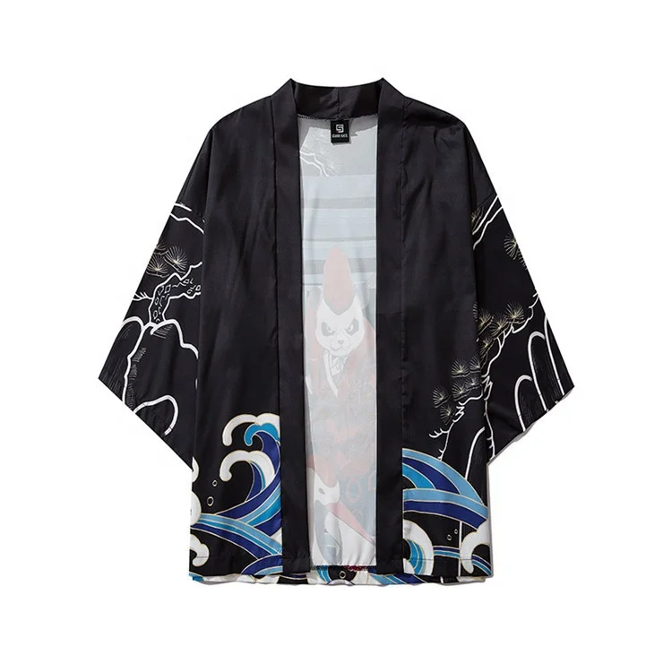 Изготовленное на заказ сублимированное мужское модное кимоно abaya длинное кимоно Халат