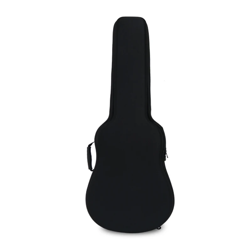Hard Shell EVA Custom Waterproof Shockproof Large Capacity Wholesale Storage Guitar Case With Adjust Shoulder For Travel