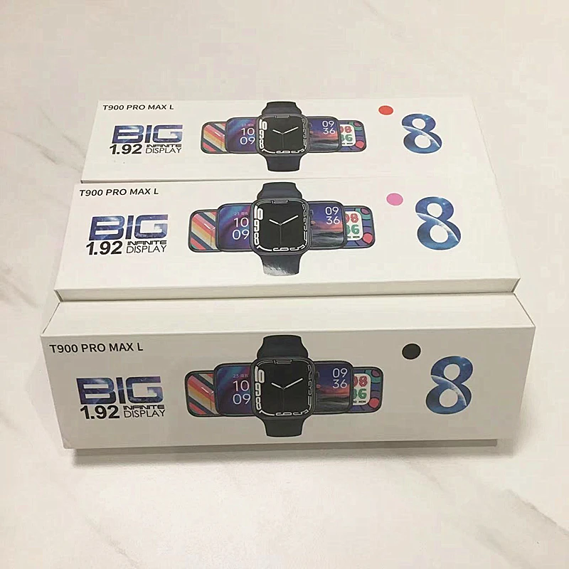 T900pro Max L Smart Watch Iwo Reloj Inteligente Montre Waterproof T900 Pro Max L Series 8 Smartwatch