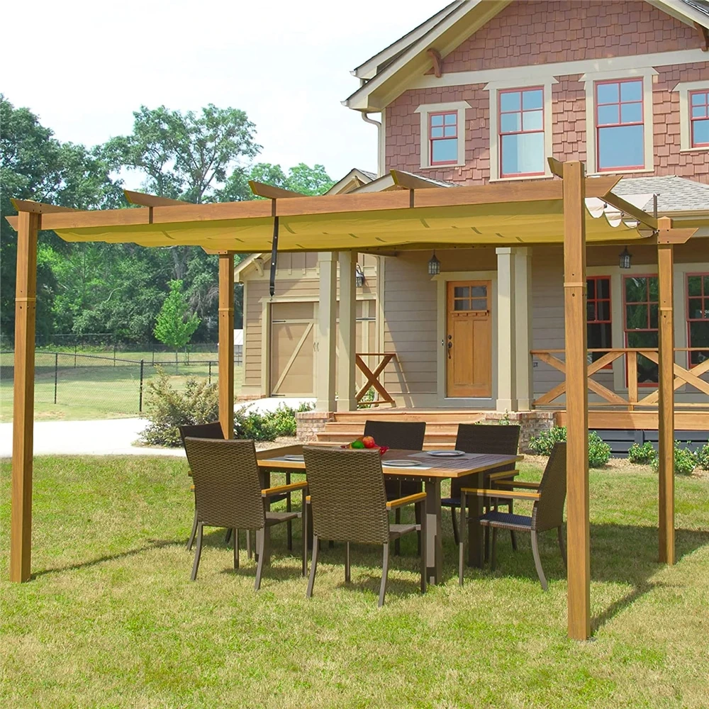 Multifunctional 6 x 12 cheap gazebo four season made in China