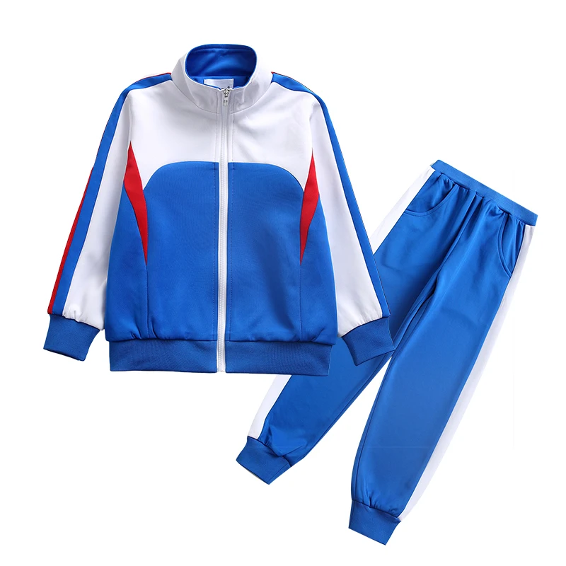 Fashion With Color Blue Matching School Uniform For Boys School  Uniform Set