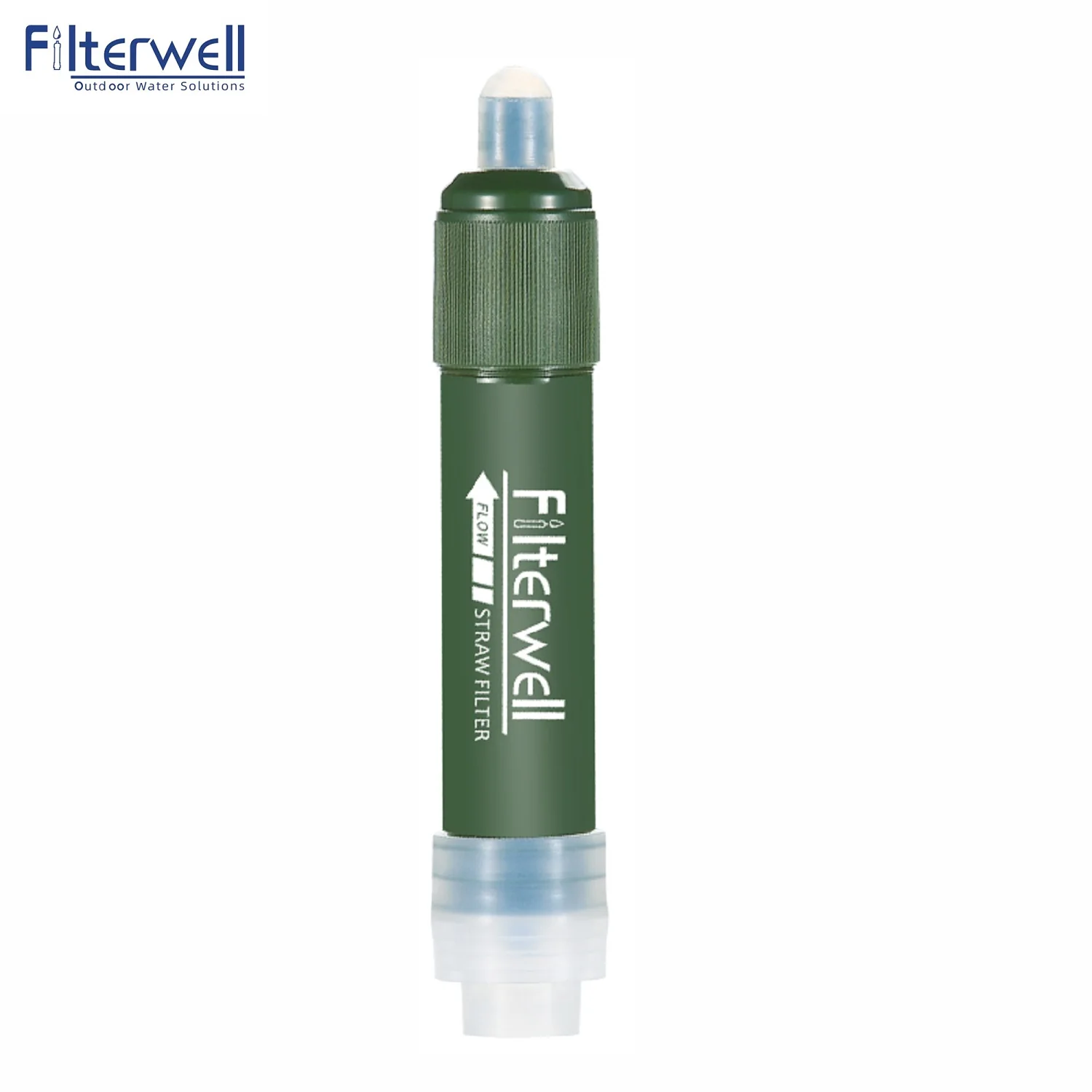 Filterwell Portable camping mini portable personal Life water filtration filter  straw (1600128758923)