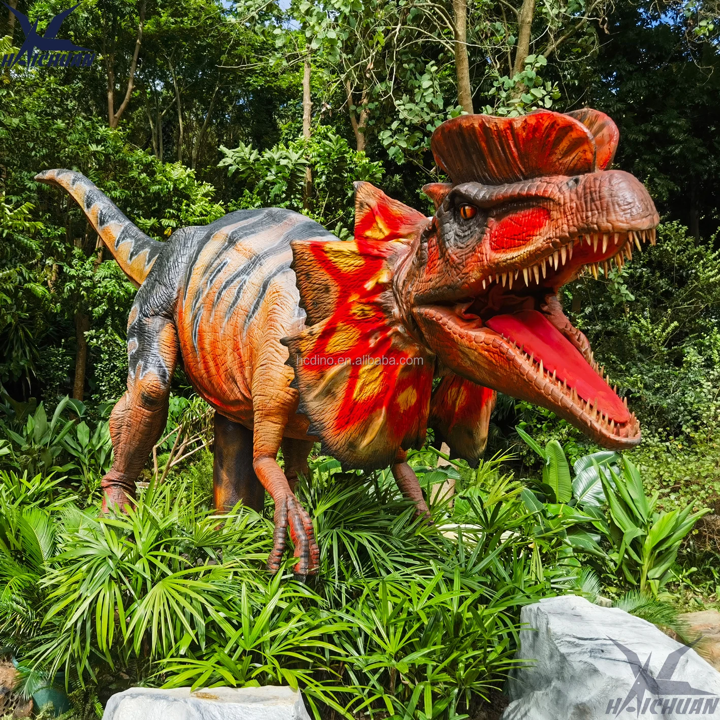Giant Robot Dinosaurio Mecatronicos Dinosaurs Statue Life Size Animatronic Moving Dinosaur for Adventure Dinosaur Theme Park