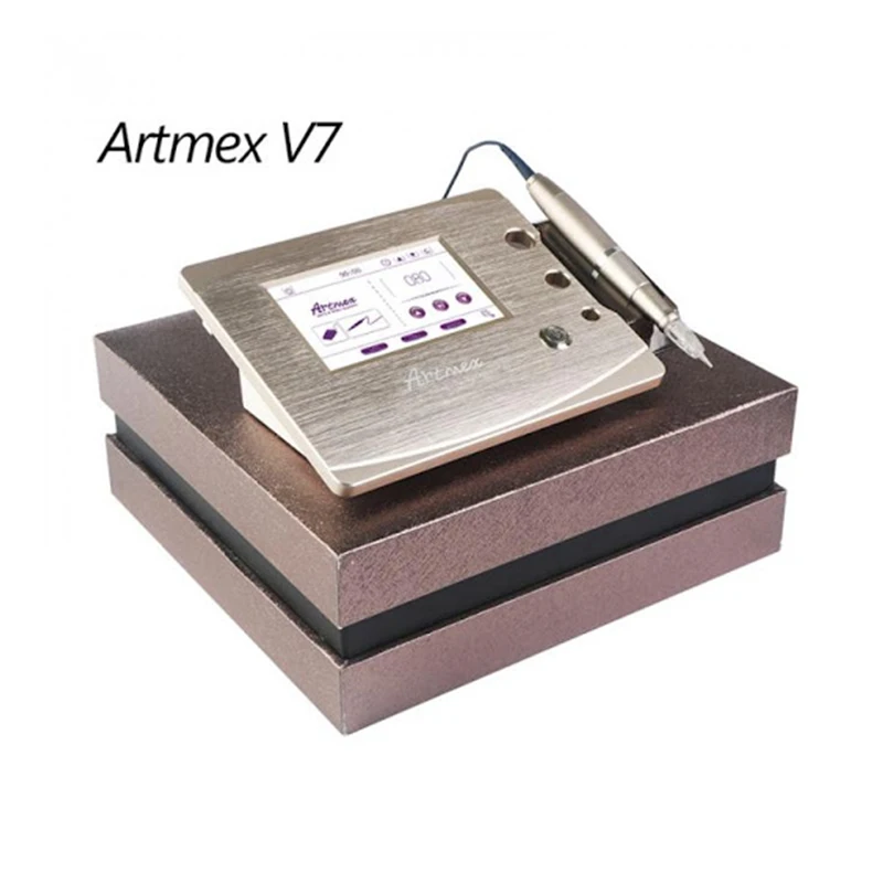 Artmex V7 Tattoo machine Semi Permanent Makeup machine tattoo Device PMU Machine for Lips Eyebrows tattoo Equipment micro needle