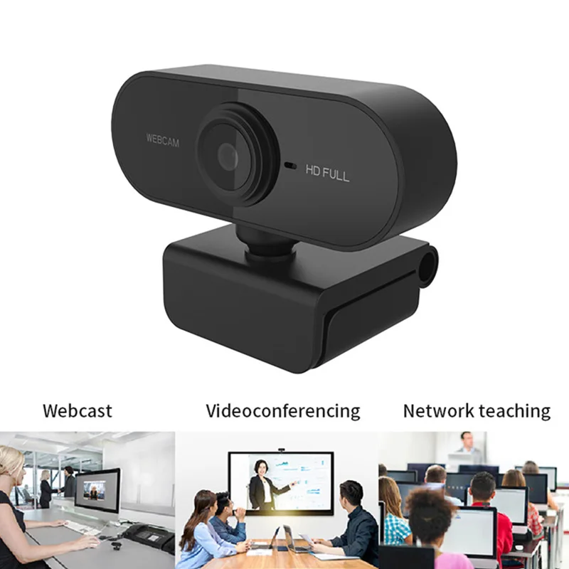 HOT 1080P/2K  Mini web camera PC USB Webcam for Video Conferencing, Recording, and Laptop Studying