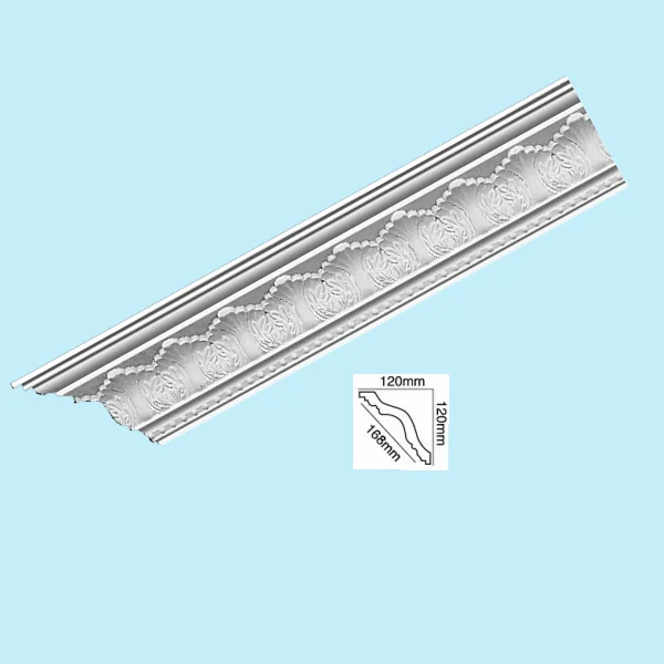 Сертификация CE, высокая плотность, плоский стул, литье, полиуретан, декоративная полиуретановая резьба, карниз, молдинг для украшения интерьера