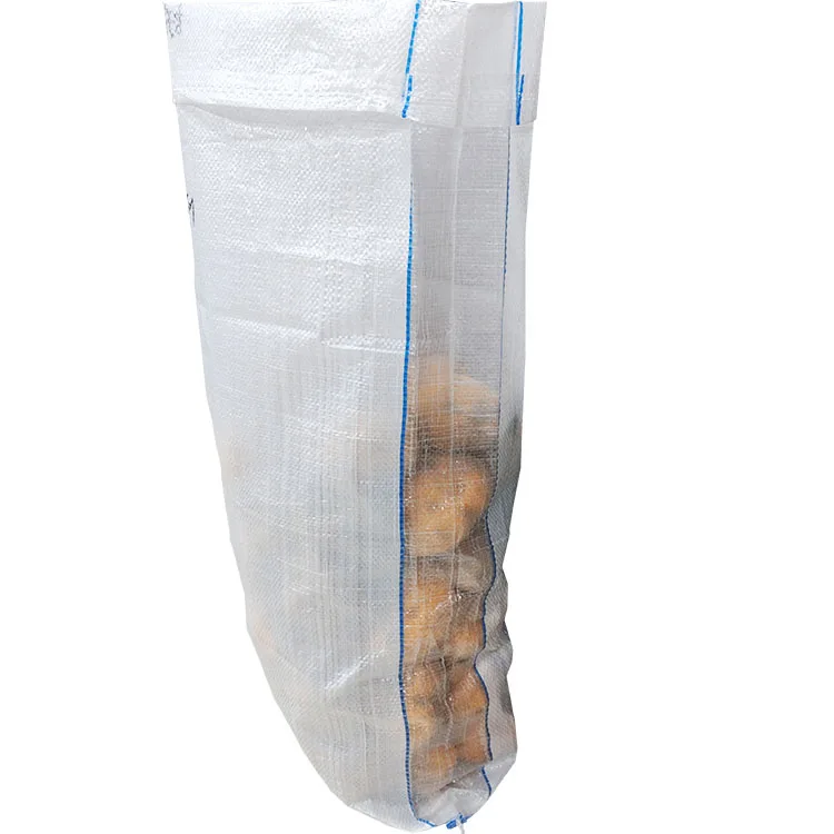Hot Sale Factory Price Pp Woven Bag Transparent 50 Kg Sack Plastic Polyethylene Bag Pp Woven Bag