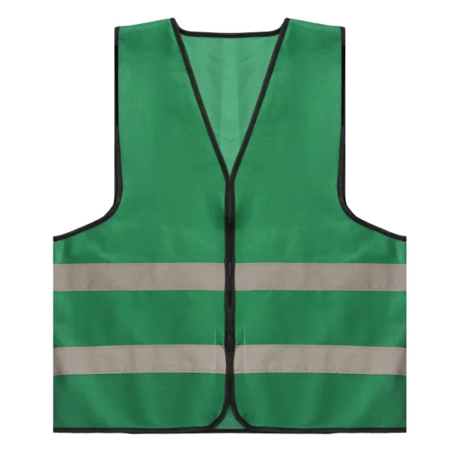 Wholesale Customized Logo Roadway Safety Jacket High Visibility Engineer Work Construction Clothing Orange Green Reflective Vest