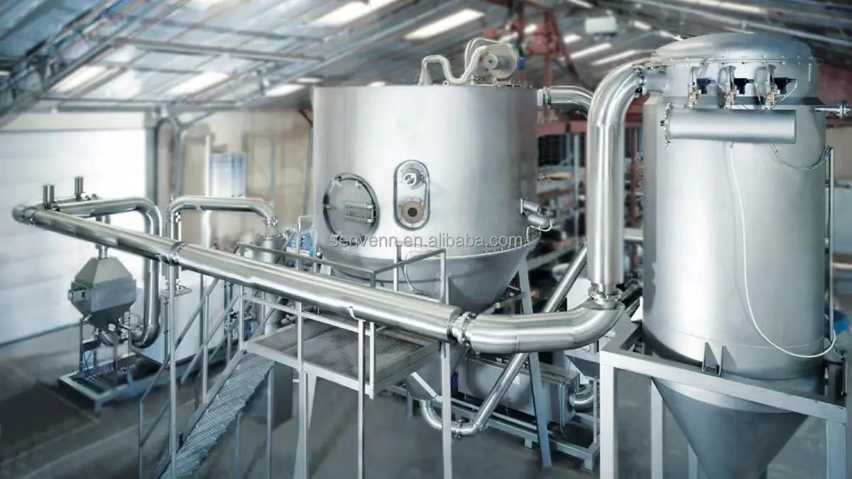 Industrial high speed rotary atomizer price liquid milk whey egg powder LPG centrifugal spray dryer drying machine