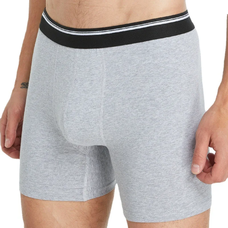 2023 Multi Color Knitted Comfortable Breathable Large Size Shorts Boxers Briefs Mens Underwear