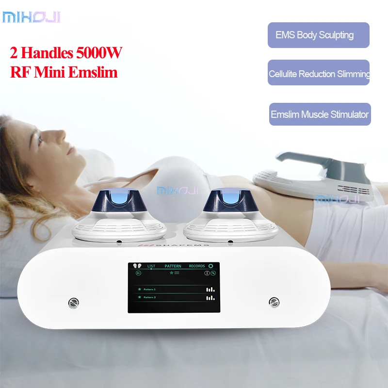 7 Tesla Ems Electrical Muscle Stimulation Body Sculpting Mini Emslim Machine Portable Emslim Neo With Rf
