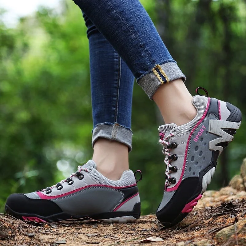 
Outdoor Waterproof Comfortable Men Casual Sneakers for Men Hiking Shoe BLACK Leather Top Cow Winter Mesh OEM Customized Spring 