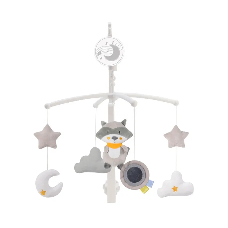 
Baby Rattle Baby Bed Bell Animals Style Infant Toy With Music 