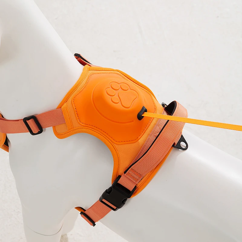 Fast Shipping Wholesale Manufacturer 2 IN 1 Tarp Step in Slip Pet Leashes No Pull Retractable Tactical Dog Harness in 2024