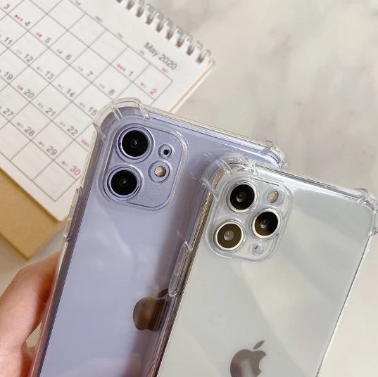 Оптовая продажа прозрачный чехол для мобильного телефона 1 5 мм из ТПУ Iphone 16