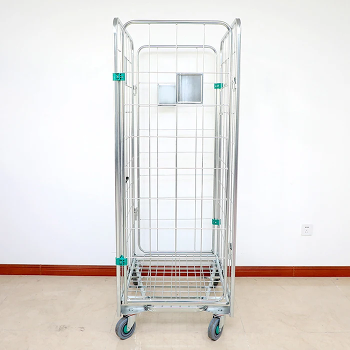 Машина раскроя оцинкованной клетки завальцовки четырехсторонняя пресс для хранения Матрешка роликовой прокатки клетка to Cart 4-сторонние защитный трубчатый каркас