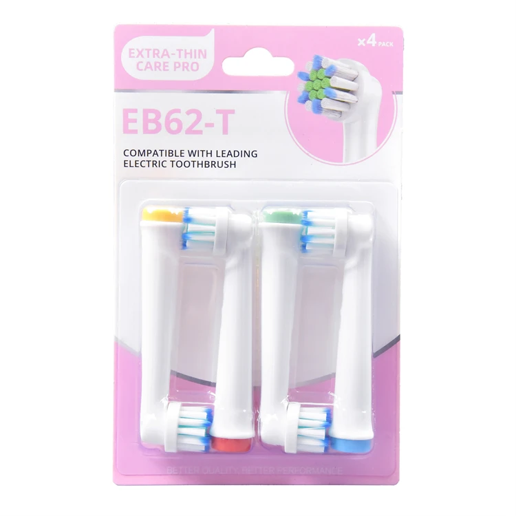 Baolijie Good Quality Dupont Soft-Bristled Electronic Toothbrush Heads EB62-T Replacement Toothbrush Head