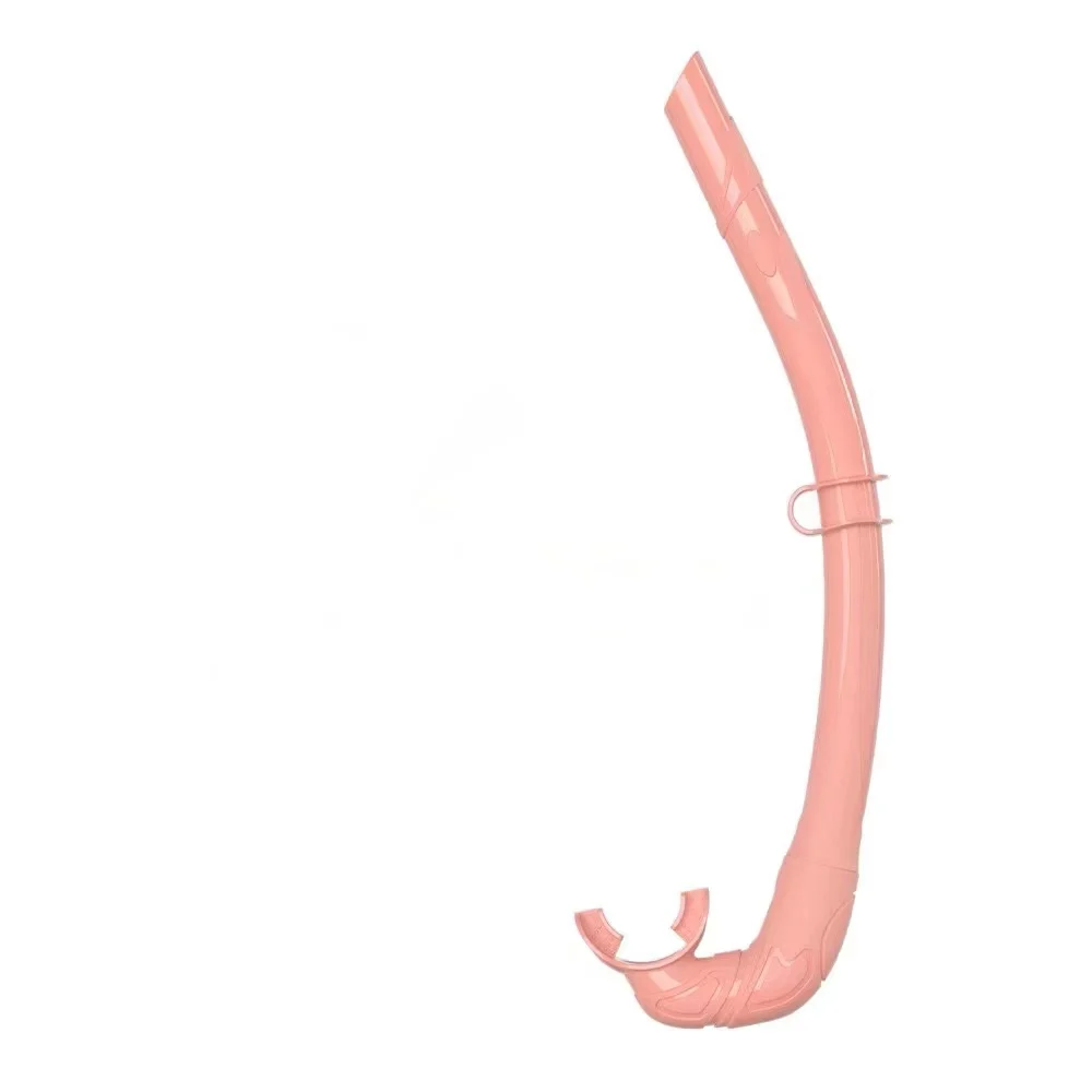 High quality folding snorkel full silicone snorkeling soft wet swimming tube for free diving