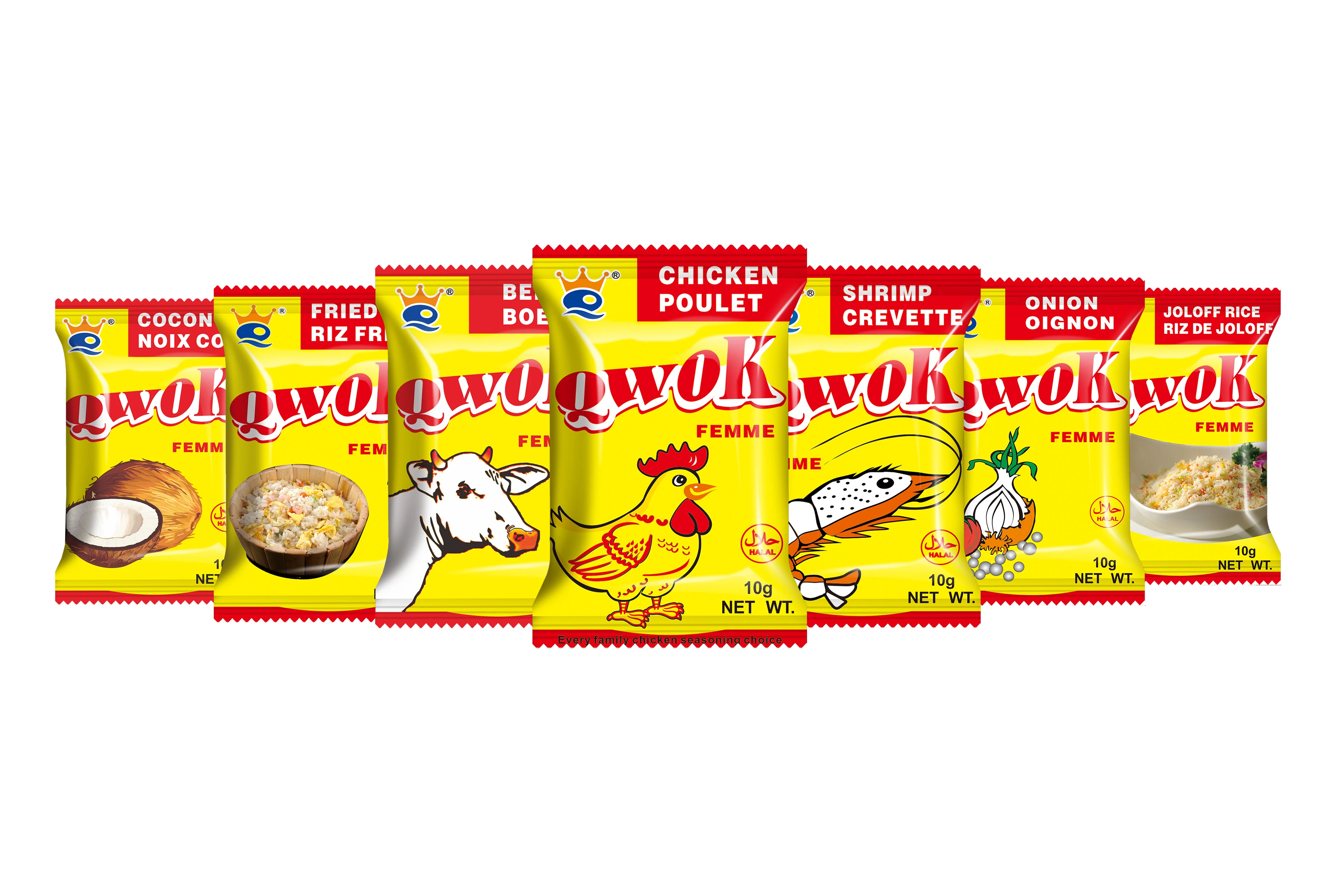 Natural 10g Chicken Seasoning Powder HALAL Best Quality