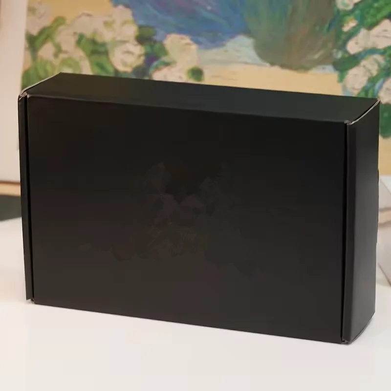 Luxury customized logo printing shoe storage boxes Larger size black sneaker shoe boxes with your customized logo