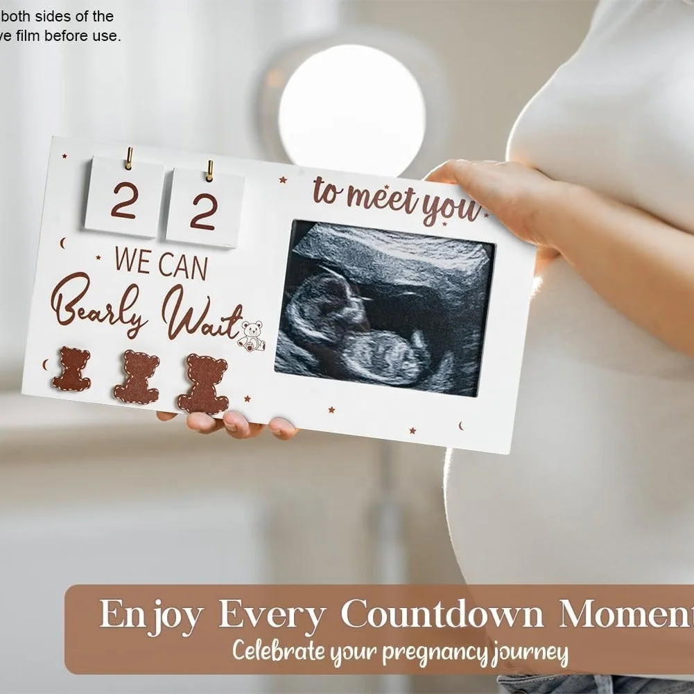 Newborn birth milestone photo commemorative wooden photo frame bedroom decoration photo frame