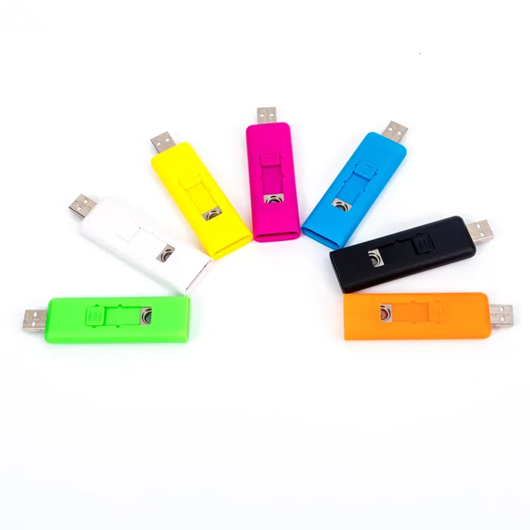 Портативные мини-зажигалки USB, зажигалка USB mecheros на заказ, перезаряжаемая ветрозащитная беспламенная электрическая зажигалка для сигарет