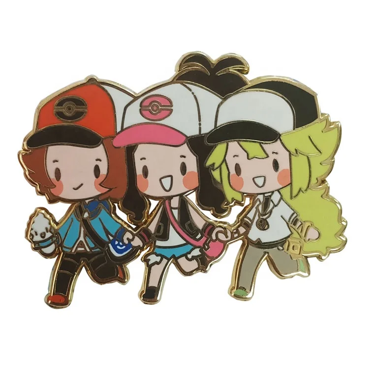 Custom Brooches Lapel Pin Badges Strawberry Watermelon Pear Cat Enamel Pin Funny Jewelry Gift for Kids Friends