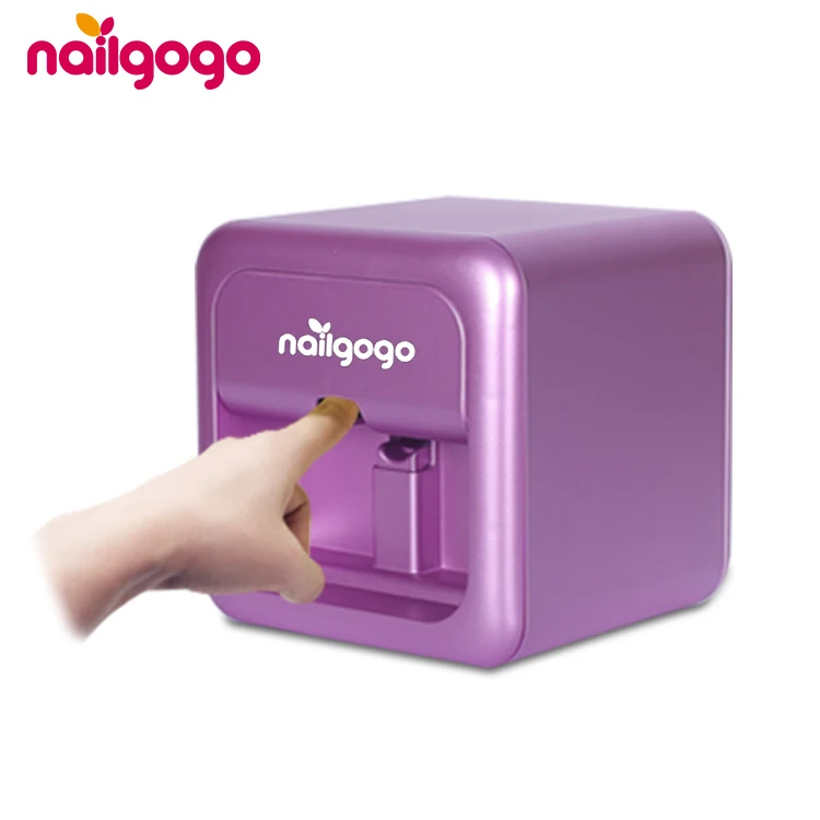 Nailgogo интеллектуальный мобильный маникюрный принтер для нейл-арта Многофункциональный Цифровой 3D-Принтер