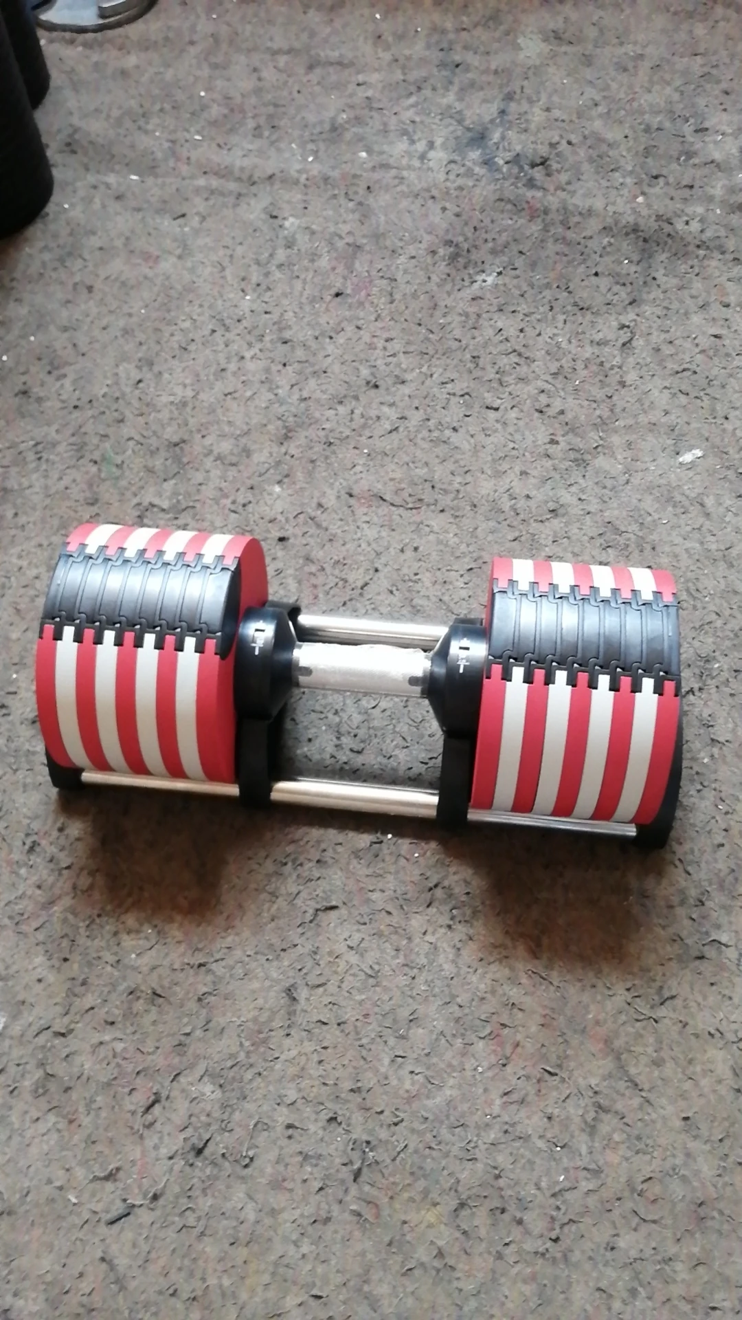 2023 NEW style fitness weightlifting products 80LB 5LB increments Adjustable dumbbells for sale