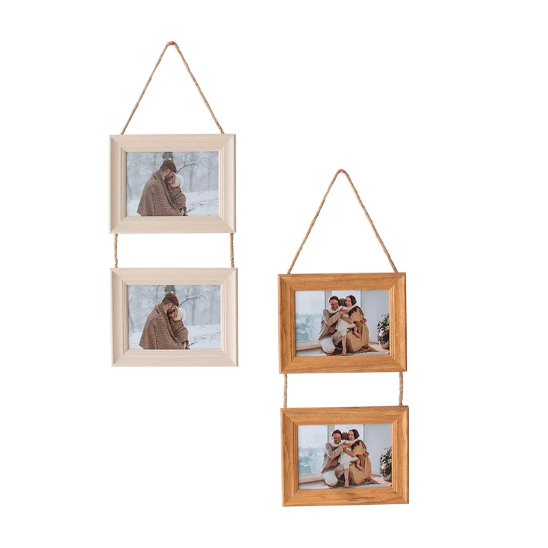 Simple style resin photo frame three-in-one multi-joint combination creative photo frame wall decoration photo album frame